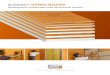 Schlüter -KERDI-BOARD€¦ · Substrate for ceramic tiles and natural stone ... ble for building worktops and other surfaces with ceramic tile and natural stone cover-ings. With