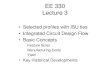 EE 330 Lecture 3 - class.ece.iastate.educlass.ece.iastate.edu/ee330/lectures/EE 330 Lect 3 Fall 2020.pdf · Digital Flow VLSI Design Flow Summary System Description Verilog Description