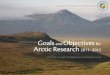 RePORt On the Goals Objectives Arctic Research · 2011–2012 fOR the US ARctic ReSeARch PROGRAm PlAn US ARctic ReSeARch cOmmiSSiOn RePORt On the. ... • The Arctic is experiencing