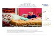INVACARE BED RAILS...Invacare beds, mattresses and rails, excluding therapeutic support surfaces and bariatric beds, when used as a system and sold new and unused after August 1, 2007,