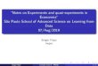Notes on Experiments and quasi-experiments in Economics S ...€¦ · Sergio Firpo Insper Sergio Firpo Lectures 2 and 3 - SPSAS 1 / 1. Introduction How to determine if there is a