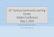 21st Century Community Learning Center Bidders Conference...10. Parenting skills programs that promote parental involvement and family literacy. 11. Programs that provide assistance