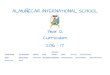 ALMUÑÉCAR INTERNATIONAL SCHOOL Year 12 Curriculum€¦ · ALMUÑÉCAR INTERNATIONAL SCHOOL Year 12 Curriculum 2016 - 17 Contents English Language Core Mathematics Statistics Biology