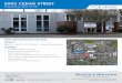 2003 CEDAR STREET - LoopNet · EGRESS PLAN 170814 Tenant Improvement for: NEW DENTAL OFFICE 10-04-2017 2011 Cedar St Forest Grove, OR 97116 PERMIT SUBMITTAL 10-04-2017 170814 A-002