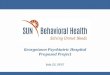 Georgetown Psychiatric Hospital Proposed Project · PDF file Georgetown Psychiatric Hospital Proposed Project July 23, 2015 . Discussion Items I. Introduction to SUN Behavioral Health