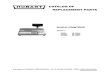 CATALOG OF REPLACEMENT PARTS · form 34579 (feb. 2001) catalog of replacement parts scale printers models sp600 ml-28945 sp600p ml-28946 sp600s ml-28967 a product of hobart corporation