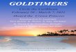 GOLDTIMERS€¦ · Trinidad & Tobago, Bonaire and Aruba . Premier Beverage Package applies to guests booked in all stateroom types. It is valid only for all guests in a stateroom