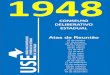 1948 · José A. Amarante, José Herculano Pires, Antonio Rodrigues Montemór, Sebastião Guedes de Souza e os suplentes, Milano Neto, Wandyck de Freitas e Odilon Negrão, estes dois