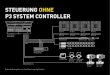 STEUERUNG OHNE P3 SYSTEM CONTROLLER · Lichtstellpult (RDM-fähig) 48V Netzteil oder P3 PowerPort VC-Grid VC-Grid VC-Grid VC-Grid VC-Strip VC-Strip VC-Strip VC-Strip VDO Sceptron