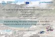 Implementing Nitrates Directive: A FREEWAT- based ... · adverse climatology. Nitrate Vulnerable Zones are linked not only to intensive farming areas, but also to locations where
