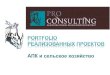 Pro-ConsultingПК.pdf · Сотрудничество в рамках предоставления аналитической поддержки. Подготовка отчета