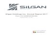 Silgan Holdings Inc. Annual Report 2017 · PDF generated by stocklight.com . UNITED STATES SECURITIES AND EXCHANGE COMMISSION Washington, DC 20549 FORM 10-K (Mark One) ý ANNUAL REPORT