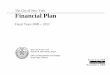 The City of New York Financial Plan · fy 2009 fy 2010 fy 2011 fy 2012 I T E M S Forecast Estimate Estimate Estimate 704 Total Department 62,046,731 62,811,111 69,044,202 71,598,682