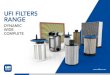 UFI FILTERS RANGE - ITALMATIC | Inicioitalmatic.es/wp-content/uploads/2019/07/ufi-catalogo-general-filtros.pdf · NEW PRODUCTS Indicatives images / For further details please check