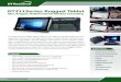DT311Series Rugged Tablet - rugged-tablet.de von CONCEPT€¦ · DT311Series Rugged Tablet Slim, Rugged, Multi-functional Wireless Computing Applications Features • Government