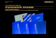 The Formwork Experts. Formwork sheets · PDF file Doka formwork sheets Doka formwork sheet 3-SO Dimensional tolerances (new sheet with 12 % timber moisture content) Doka formwork sheet