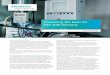 Producing the basis for PET with Siemens€¦ · primary processing, understanding the complete process is vital. In the case of PET production, this process starts with mixing three