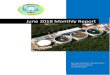 June 2018 Monthly Report - klwtd.com Reports/2018/… · June 2018 Monthly Report . KLWTD June 2018 Monthly Report 2 Operations Wastewater Treatment Plant . The wastewater treatment
