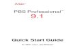 PBS Professional 9 - Auburn University€¦ · information on the software and license installation, pre-installation planning, and example configurations, consult the PBS Professional