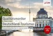 Qualitätsmonitor Deutschland-Tourismus · Alter in- und ausländischer Berlin-Besucher im Vergleich Ø -Alter der Besucher aus Deutschland: 37,6 Ausland: 40,3 Insgesamt: 38,6. 45