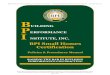 BPI Small Homes Certification - EnergyLogic Academyenergylogicacademy.com/wp-content/uploads/2011/12/bpismallhom… · BPI Certifications are focused on a candidate proving their