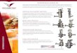 BEVEL SEAT NOZZLES INVERTED CONE NOZZLES · PDF file nozzles provide a clean laminar ˚ow of product during dispensing and a clean cuto˛. BEVEL SEAT NOZZLES Bevel Seat Nozzles are