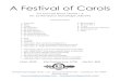 A Festival of Carols - Randall D. Standridge...A Festival of Carols For Concert Band, Grade 1.5 Arr. by Randall D. Standridge (ASCAP) Instrumentation 1 - Full Score 8 - Flute 2 - Oboe