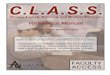 C.L.A.S.S. Faculty Access Reference Manual · C.L.A.S.S. Faculty Access Reference Manual Page 3 last updated: 9/21/01 Chapter 1: Introduction Faculty Access Faculty and other academic
