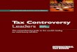 Tax Controversy Leaders · Wilkinson, Martin Morgan, David Pritchard, Bashar AL-Rehany, Andrew Ballingal, Tristan Hillgarth International Tax Reviewis published 10 times a year by