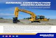 GENERAL CONSTRUCTION UNDERCARRIAGE · Komatsu General Construction Undercarriage Engineered by Komatsu, General Construction Undercarriage is designed to fit our construction-class