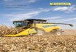 NEW HOLLAND CR - mgc-machinery.comNew Holland has continued its unceasing quest for harvesting improvement, and the all-new, optional Dynamic Feed Roll™, with integrated dynamic