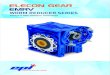 elecon gear 04-01-2016 - Sumit Engineers| Gearbox, Geared ...sumitengineers.com/Elecon/Aluminum_Series_Worm... · 3 emrv worm reducer elecon gear table: 1 output torque gear box speed