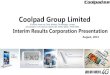 Coolpad Group Limited · Enlarged Coolpad online channel Sold smartphones in Coolpad online store () - 13 - Set up the partnership with third-party online channels, such as JD, T-mall