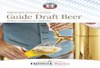 ERDINGER Training Center G uide Draft Beer · also keeps beer carbonated and tasting fresh, which is what brewers in Germany refer to as „Rezens“. When setting the operating pressure,