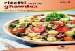 riċetti minn vol. 4 għawdex - Home - Magro · Dried basil leaves Method Drain the Mayor Cannellini Beans and add the garlic, olive oil and sundried tomatoes. Season with salt and