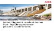 Intelligent solutions for hydropower plant controls Hydropower plant, regulating dam flow control features
