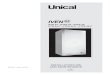 IVEN - Unical AG€¦ · AND DIMENSIONS..... pag. 5 1.1 Technical features ... pag. 5 1.2 Dimensions ... IVEN 04 is supplied with all control and sa-fety features according to the