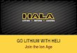 GO LITHIUM WITH HELI - Hala Equipment Trading · 2020. 6. 3. · sales@halaheavy.com . LET’S JOIN THE ION AGE LET’S GO LITHIUM. SERVING THE UAE SINCE 1998 LIFTING MOVING > LEADING