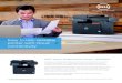 Easy to use, versatile printer with cloud connectivity · Printer specifications Print speed (Mono / Color) Up to 38 ppm1 (A4, simplex) and Up to 17 ppm1 (A4, duplex) First page out
