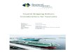 Coastal Shipping Reform Considerations for Tasmania...Shipping to achieve the best possible outcomes – namely to secure a reliable and cost effective shipping service, is the key
