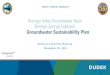 Groundwater Sustainability Plan...GSP Organization The Groundwater Sustainability Plan is organized as follows: Chapter 1 Introduction to GSP Chapter 3 Sustainable Management Criteria