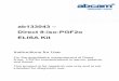 ab133043 – ELISA Kit Direct 8-iso-PGF2α...the hydrolyzed, neutralized sample with the Direct 8-iso Sample Diluent solution prior to analysis. Remember to correct any measured 8-iso-PGF2α
