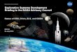 National Aeronautics and Space Administration Exploration ...Jul 23, 2012  · R-1 Earth Entry Velocity. Align with Tactical capability needs. 11,500 m/s Tactical- 11,200 m/s Strategic-