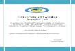 University of Gondar · 3 Charles F. Bahmueller, Elements of Democracy Fundamental Principles, Concepts, Social Foundations, and Process of Democracy, Center For Civic Education,