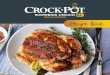 MULTI-COOKER - Crock-Pot enjoy these recipes as much as we have! THE FAST PRESSURE COOKER WITH SLOW-COOKER