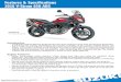 Features & Specifications sheet - 2016 V-Strom 650 · PDF file 2016 V-Strom 650 ABS Introduction • The Suzuki V-Strom 650 was designed with more than comfort in mind. Over the previous