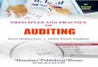 PRINCIPLES AND PRACTICE OF AUDITING · 1 INTRODUCTION TO AUDITING 1 Learning Objectives: Going through the chapter carefully, we could: Understand the concept, fundamentals postulates