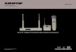 New ULX-D Digital Wireless Microphone System 2019. 9. 10.¢  ¢©2011 Shure Incorporated 27A16234 (Rev