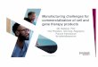 Manufacturing challenges for commercialization of cell and … · Human Gene Therapy Products Testing of Retroviral Vector-Based Human Gene Therapy Products for Replication Competent