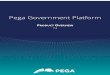 Pega Government Platform · Add interview – a component that allows users to add interviews by selecting question templates, entering questions and responses in text area, and adding